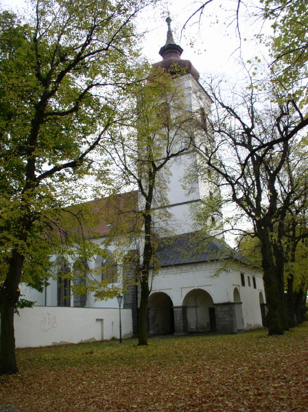 Kl�tern� kostel v Brtnici.